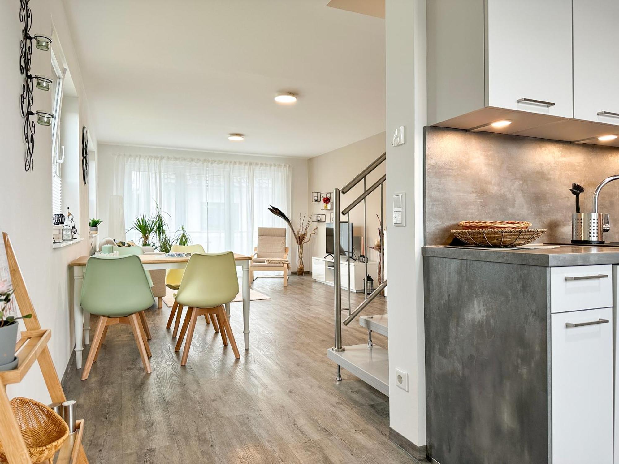 Maisonette-Wohnung In นอร์เดอร์ชเตดท์ ภายนอก รูปภาพ