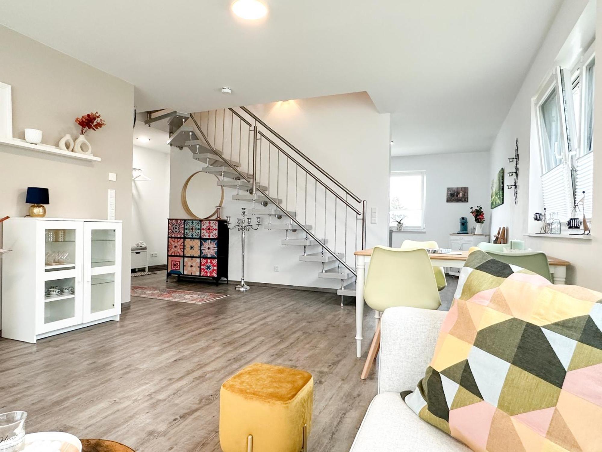 Maisonette-Wohnung In นอร์เดอร์ชเตดท์ ภายนอก รูปภาพ